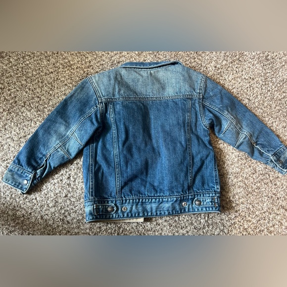 Vintage 1980’s GAP Kids Denim Jacket With Flannel Lining Size XS (4) - Picture 10 of 16